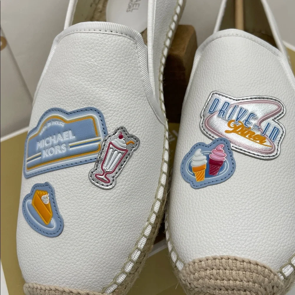 Michael Kors HASTINGS ESPADRILLE FX LTHR/DINER-DRIVE PATCH 49T5HTFP1L Sneakers